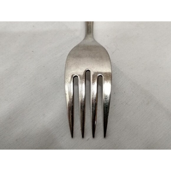 VINTAGE Oneida Kenwood Forever Rose USA Stainless Glossy Dinner Fork 7" - Picture 4 of 7
